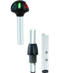 Attwood 5091-14-1  Angled 14" 2-Pin angled Pole 