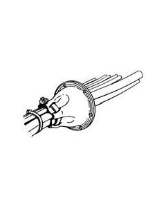 T-H Marine Cb4 4 1/2In Splashwell Cable Boot