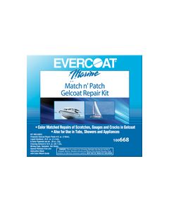 Evercoat (Fibre Glass) 75-100668 Match N Patch Repair Kit