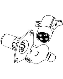 Marineworks Tc43084  Connector Plug Only