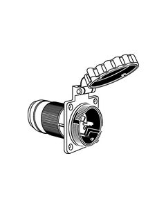 Afi (Guest/Marinco) 6373Elb 50A 125V S.S. Inlet