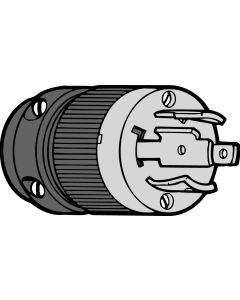 Marinco 2018Bp-12  12V Red Charger Plug