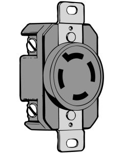 Marinco 2018Br  Receptacle F/Chargers