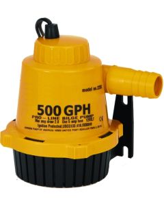 Johnsonpump 22502  Bilge Pump 500 Gph Straight