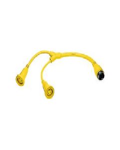 Hubbell Hbl64Cm54 Y Adapter 2/30A W/1 50A/250V