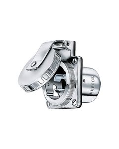 Hubbell Hbl503Ss Power Inlet S/S 50A/125V