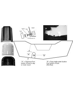 Th Marine Ez-Wht-1-Dp  Ez Pump 4-3/4"(A) 1" To 3-1/2" (B) White