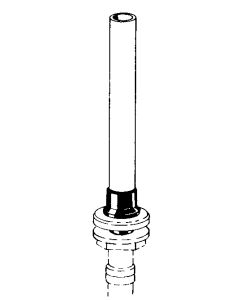 Th Marine Odt-1-Dp  Overflow Drain Tube F/1-1/8&1-1/4" T-H
