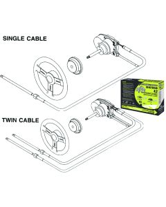 Teleflex Sh4910P  Nfb Rotary Single 4.2 Helm Only