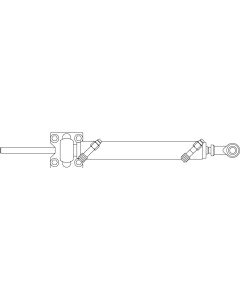 Teleflex Hc5802  Hyd. Power Steering Cylinder Twin 9" Stroke X 2