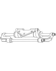 Teleflex Hc5348  Hyd. Cylinder O/B Front Mount Some Omc