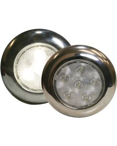 Seasense 50023853 S.S. Slim LED Puck Light, Bright, 3" (3 High-Power LEDs)