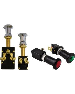 Seasense 50031033 Push/Pull w/Green Pilot Lamp