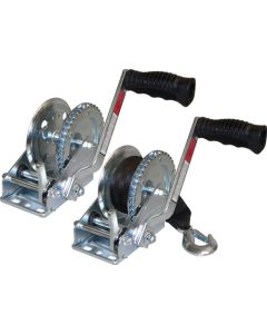 Seasense 50017831 Zinc Winch, 4:1, 1200lb, w/Strap