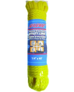 Seasense 50012896  Braid Over Core 3/8" X 25' Asst. Colors
