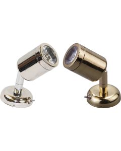 Seasense 50023824 LED Mini Reading Light, Chrome Plated Brass