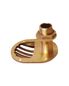 Groco Sth-1000-W 1Inscoop Thru-Hull With Nut