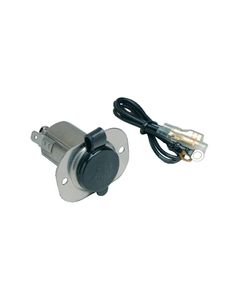 Afi (Guest/Marinco) 20036 12V Receptacle Ss W/Cap