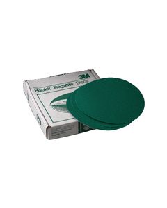 3M 524 8In Green Corp Hookit Disc 40G