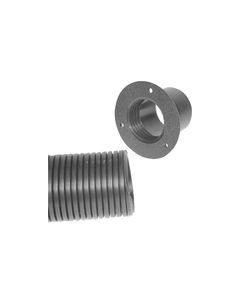 T-H Marine Rfk1Cpdp Rigging Hose 2Inx 4Ft Chr Flan