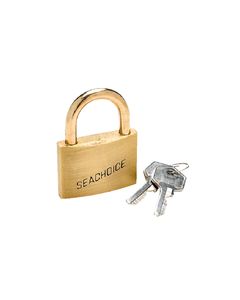 Seachoice 37311 Keyd-Alike Brass Padlock-1 1/
