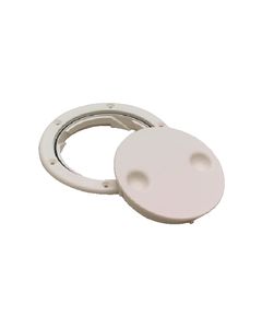 Seachoice 39261 Twist Deck Plate-4-Artic Wht
