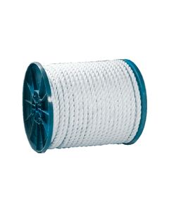 Seachoice 40790 Twist Nyln Rope-Wht-1/4 X 600