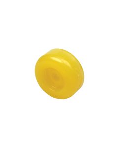 Seachoice 56620 Rol End Cap-Ylw-3 1/2 X 1 1/4