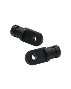 Seachoice 76011 Int Eye End - 3/4  - Black