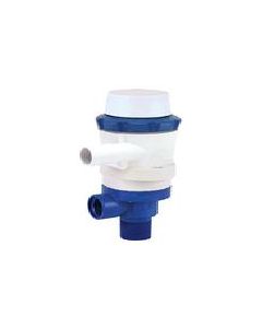 Piranha Dual Port Livewell Pump 3/4" Volts Dc 12