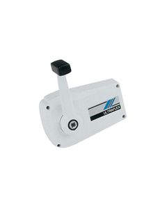 Uflex B90 Control Box/Sgl Lvr/Side Mt/Bl