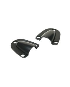 Seachoice 16191 Black Molded Clam Shell-Large