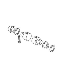 Teleflex Ca27563P 3300 Brass Pivot Kit F/Ch4400&Amp;