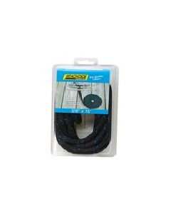 Seachoice 42411 Poly Dock Line Blue 3/8In X 15