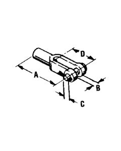 Teleflex 31800 Clevis 3/16 Hole 3/16 30Series
