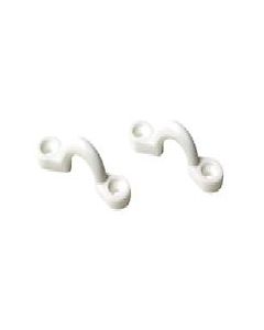 Seachoice 28871 Eye Strap-Wht Nylon (4 Pack)