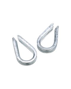 Seachoice 43340 Rope Thimble-Galv-1/2 -Bulk