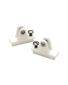 Seachoice 76281 Deck Hinge W/Slide Lock-White