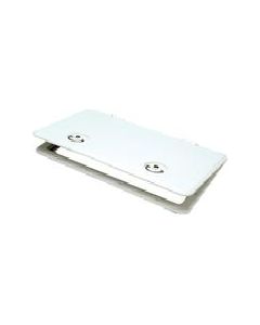 T-H Marine Hatl13302Dp 13X30 Locking Hatch-Polar Wht