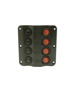 Seachoice 12321 Led 4 Gng Circut Breaker Panel