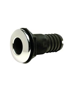 Seachoice 18471 Thru Hull W/Ss Cover-1 1/4" St