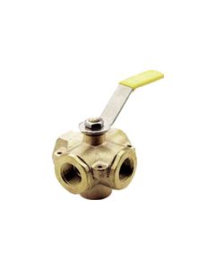 Conbraco (Apollo) 78-124-01 1/2  Bronze 5-Port Ball Valve