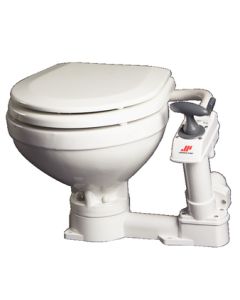 Mayfair Johnson Pump 804722901 Compact Manual Toilet