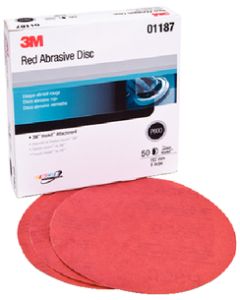 3M 1223 Red Hookit Disc 6 P150A 50/Bx
