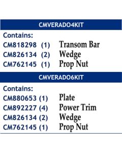 Canada Metals Cmverado6Kitm Anode Verado 6Cyl Kit Mag