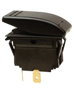 Seachoice 10801 Rocker Switch On-Off Spst Blk