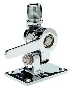 Seachoice 19521 Antenna Ratchet Mnt-Chr Brass