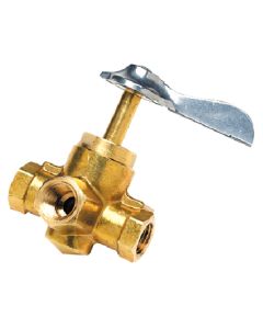 Seachoice 20761 Fuel Line Valve-3 Way- 3/8