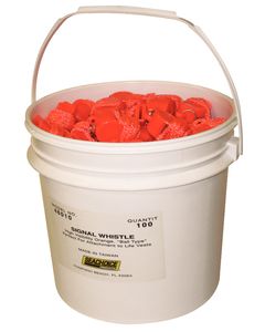 Seachoice 46010 Whistle-Orange Plastic-(Bulk)