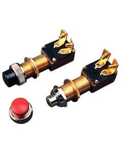 Seadog 4204211 Brass Push Button Switch With